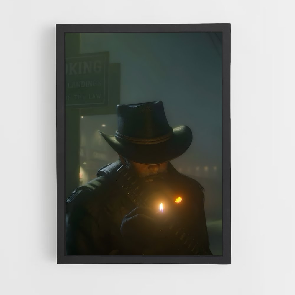 Poster The Outlaw – affiche Red Dead Redemption (vue 2)